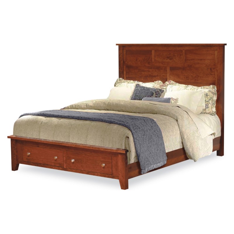 Brooklyn Bed With Storage Footboard Image