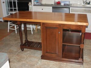 Custom 65" x 36" Maple Island Image