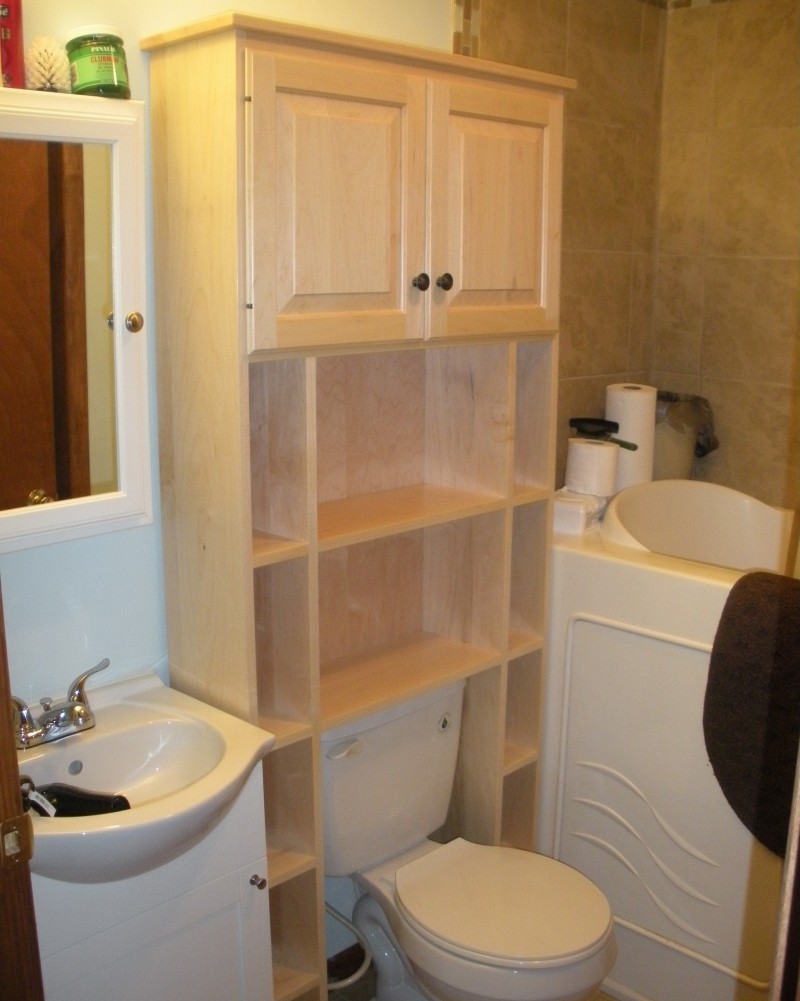 Custom Toilet Cabinet Image