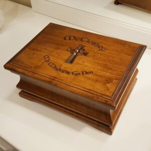 Custom Engraved Jewelry Chest