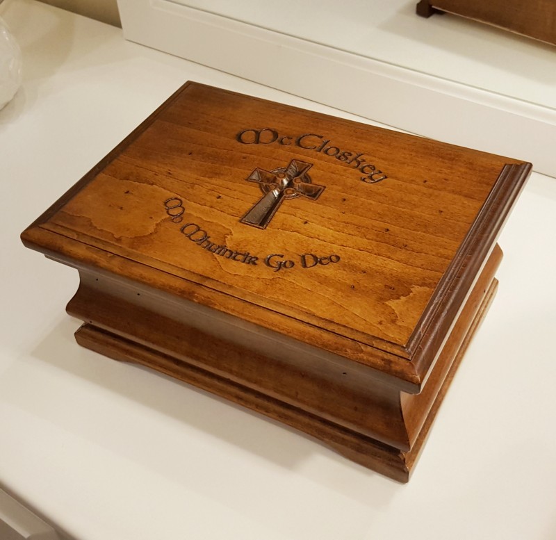 Custom Engraved Jewelry Chest Image