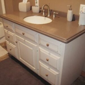 Custom 40" x 30" Maple Bathroom Vanity