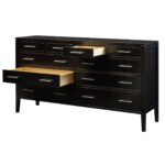150 1426 70 Albany Square Dresser Drawers Open