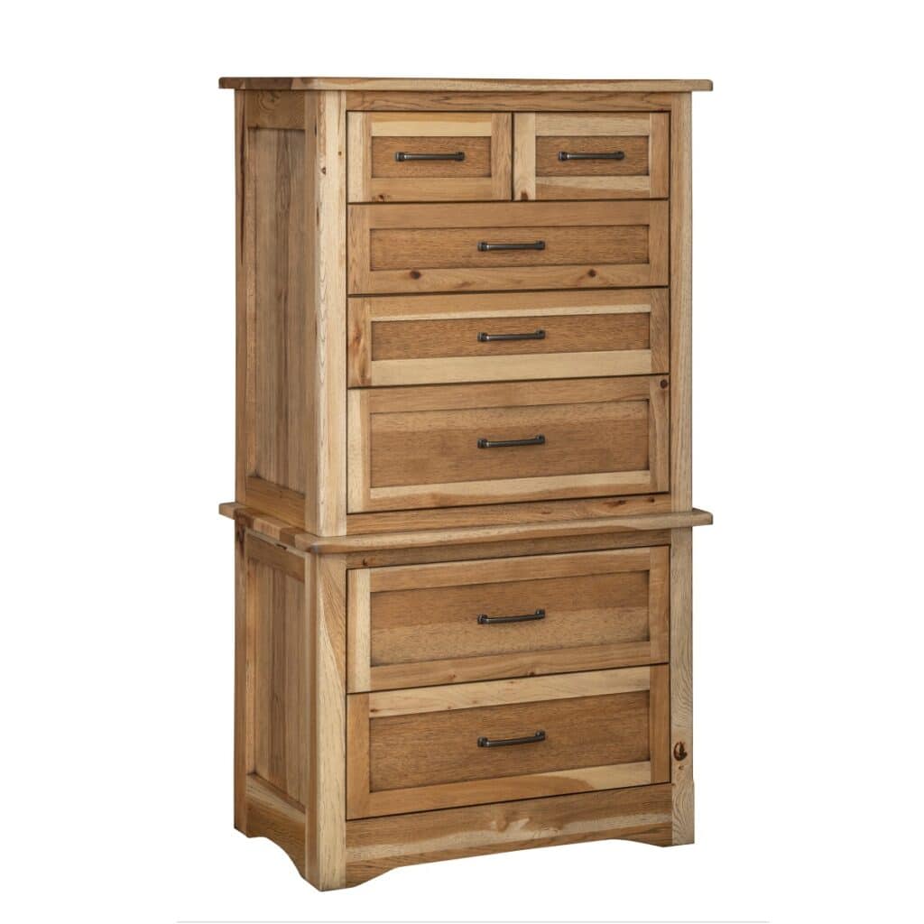 185 7219 Farmstead Rustic Chest on Chest