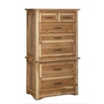 185 7219 Farmstead Rustic Chest on Chest