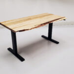 232 H2B 2860 Wormy Maple Manual Adjustable Standing Desk 1920