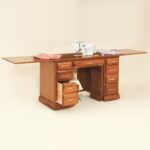 Double Pedestal Sewing Cabinet
