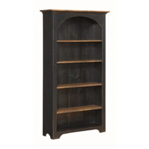 Pine Arched 6' Bookcase