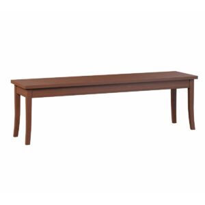 297 CVB Curved Shaker Leg Bench