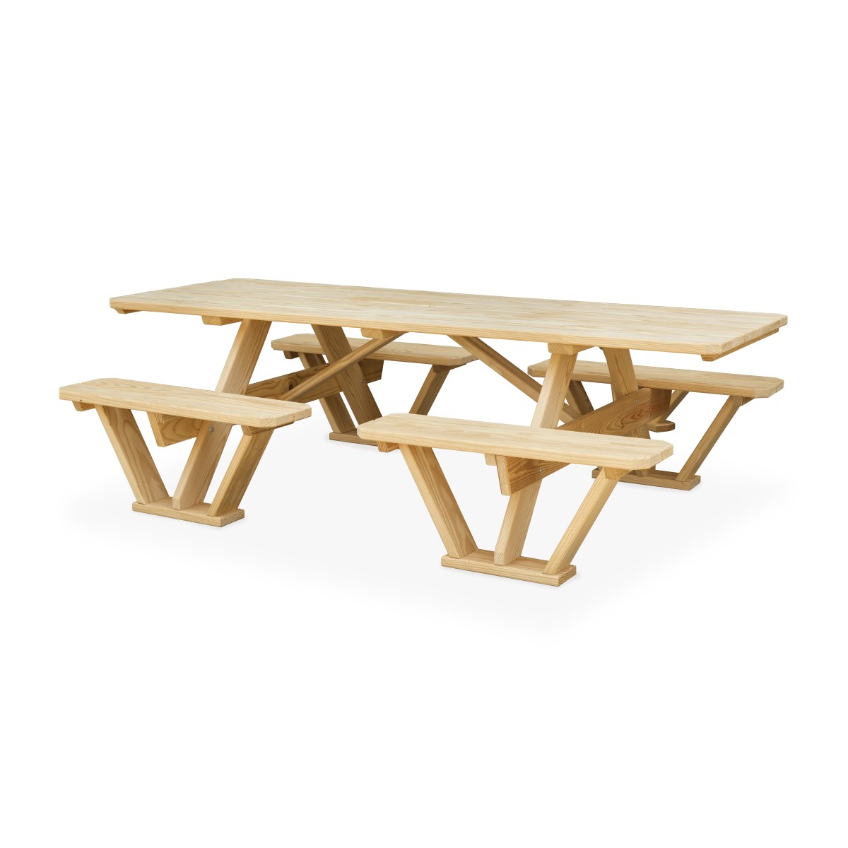Split Bench Picnic Table Image