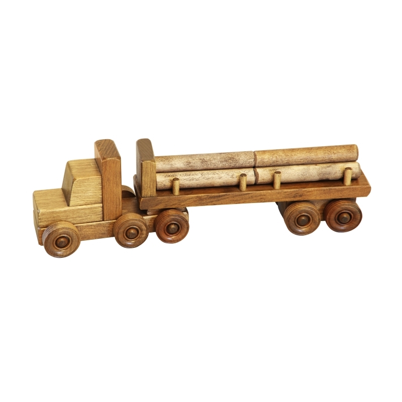 Child’s Small Log Truck Image