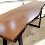 353 1672 Mulberry Live Edge Sofa Table DETAIL WEB