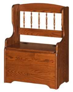 Small Spindle Deacon's Bench Image