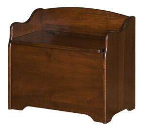 Small Buckboard Storage Bench Image
