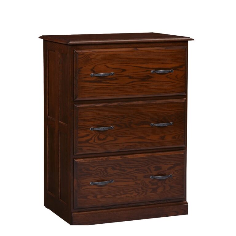 Traditional 3 Drawer Lateral File Cabinet