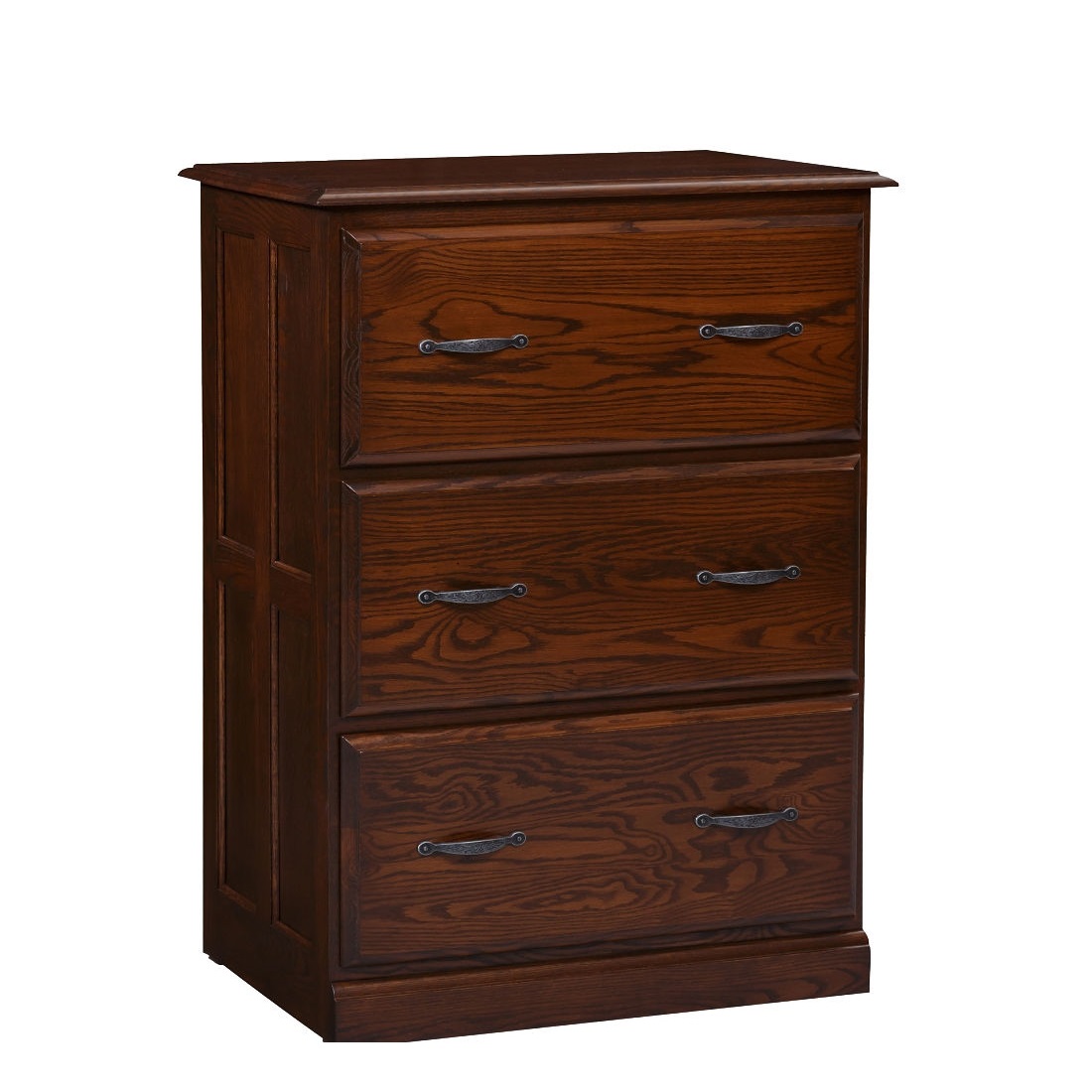 Traditional 3 Drawer Lateral File Cabinet Image