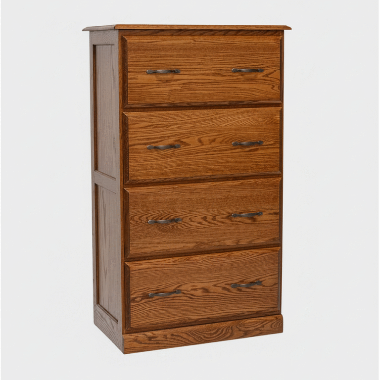 Traditional 4 Drawer Lateral File Cabinet