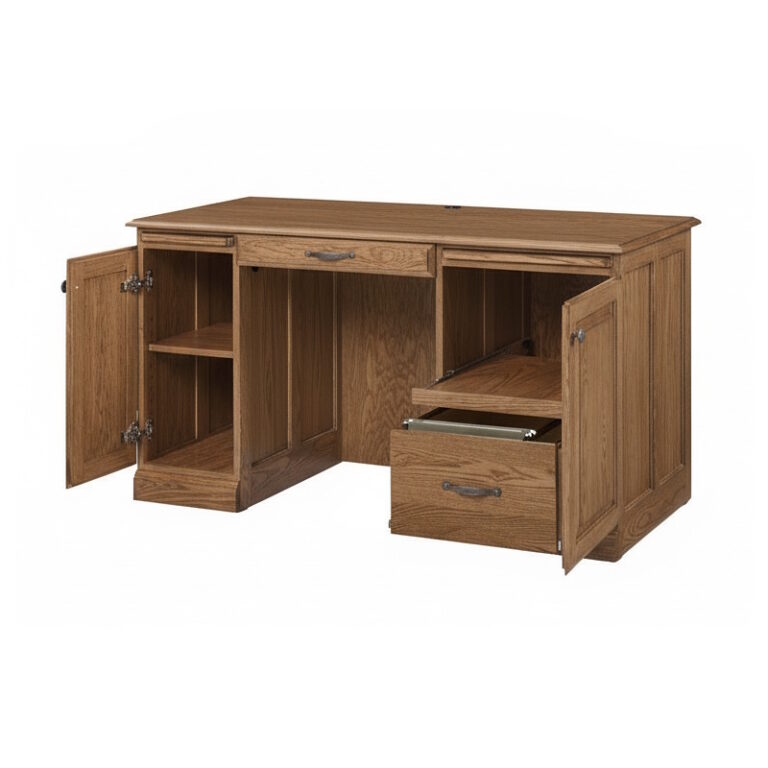 Traditional 55" Computer Desk