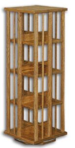 4 Tier DVD Swivel Rack Image