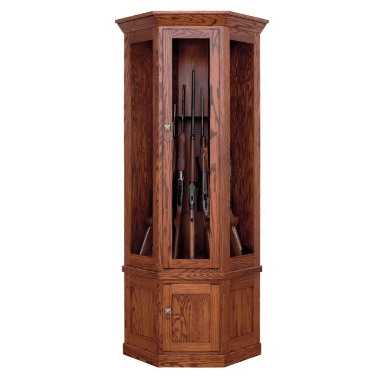 Allegheny 7 Gun Corner Cabinet