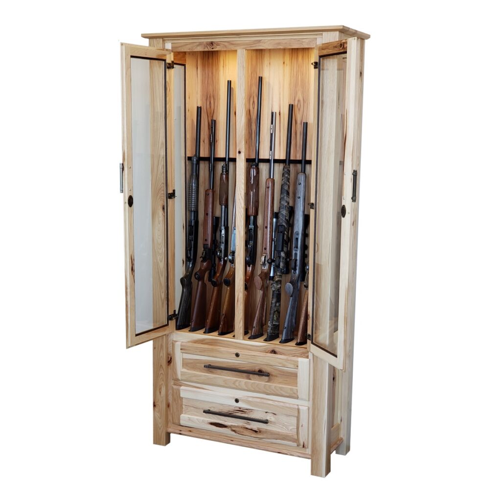 402 310 Dakota Gun Cabinet Open CLF WEB