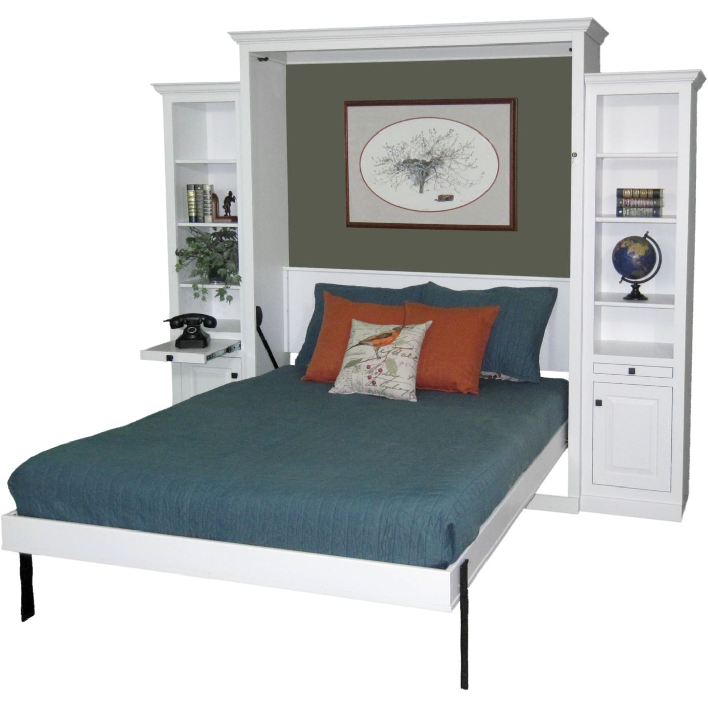 Traditional Amish Murphy Bed Image