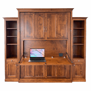 411 116 S 120 S Shaker Murphy Bed Open