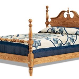 Colonial Cannonball Bed
