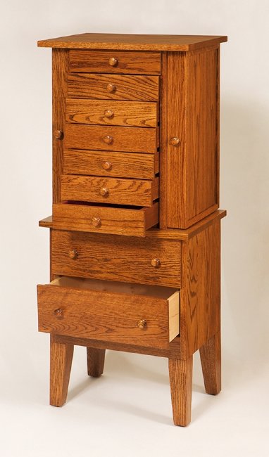 Shaker Jewelry Armoire Image