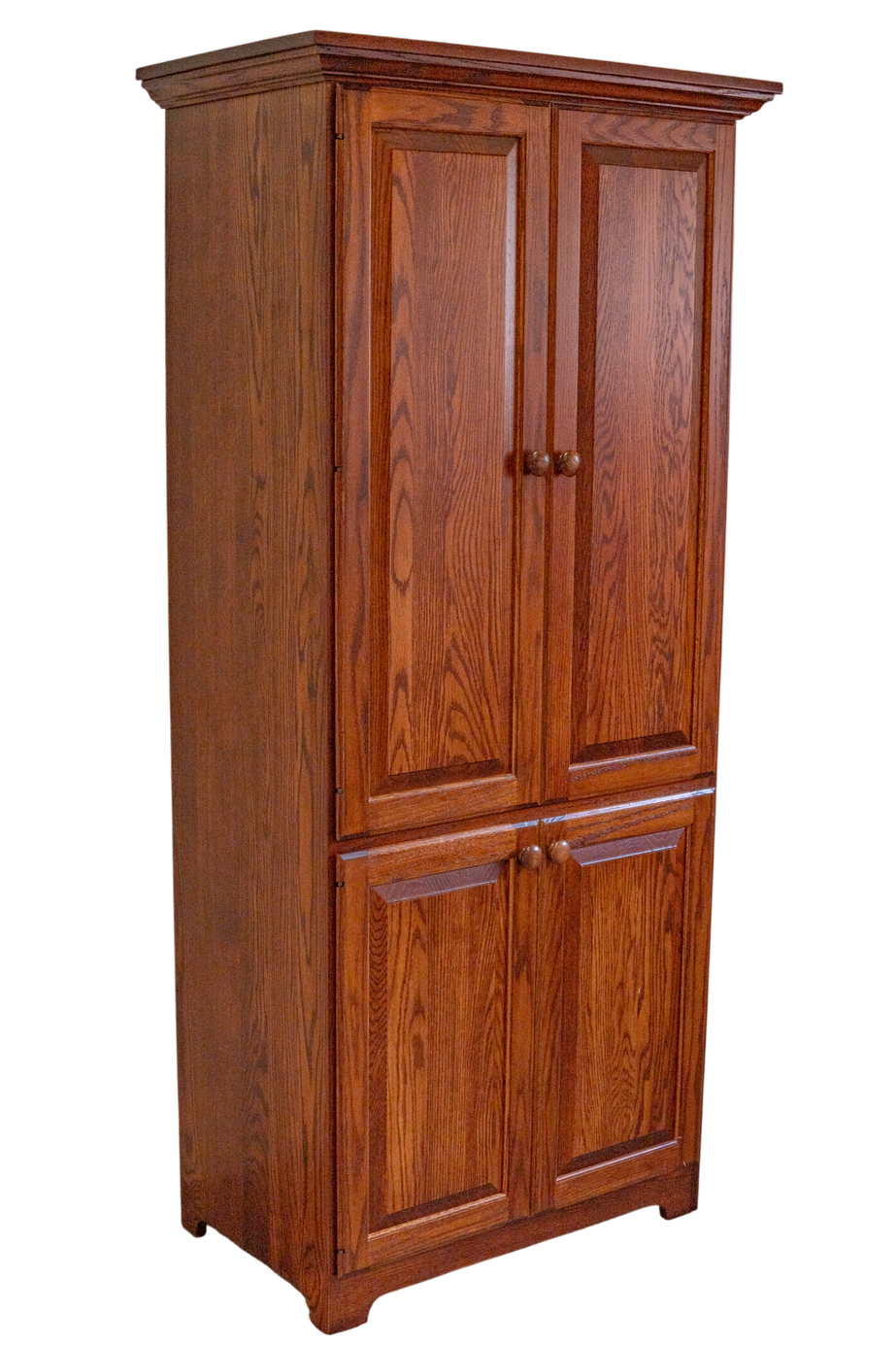 Heritage Flat Style Computer Armoire Image