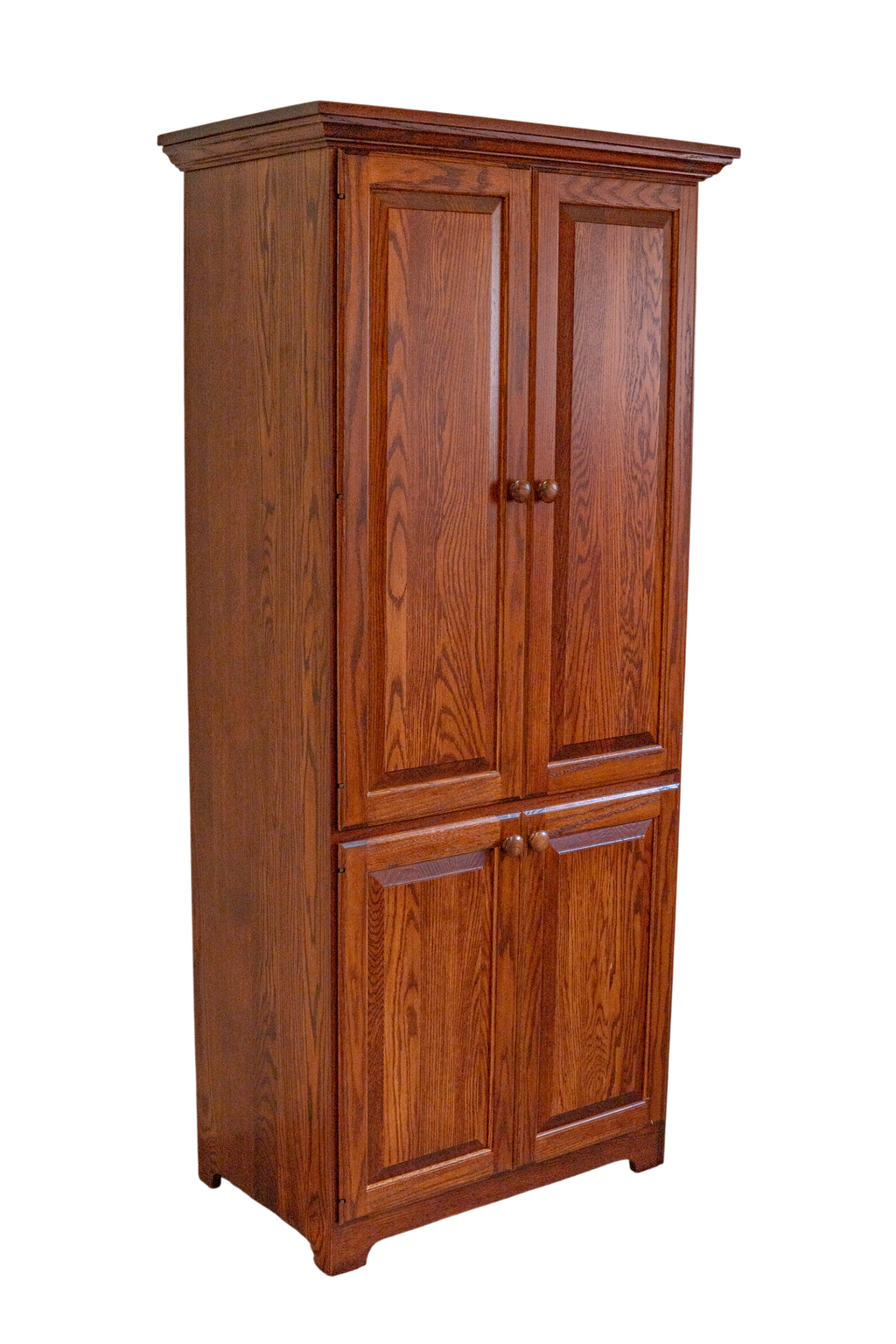Heritage Flat Style Computer Armoire Image