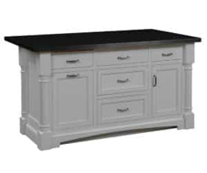 Designer Turned Leg Kitchen Island Image