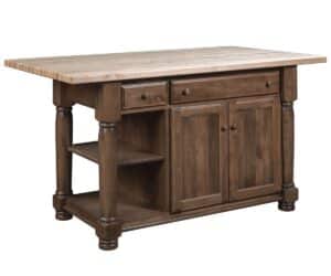 Jefferson City Turned Leg Kitchen Island Image