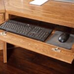 Office Pro Oak Keyboard Tray