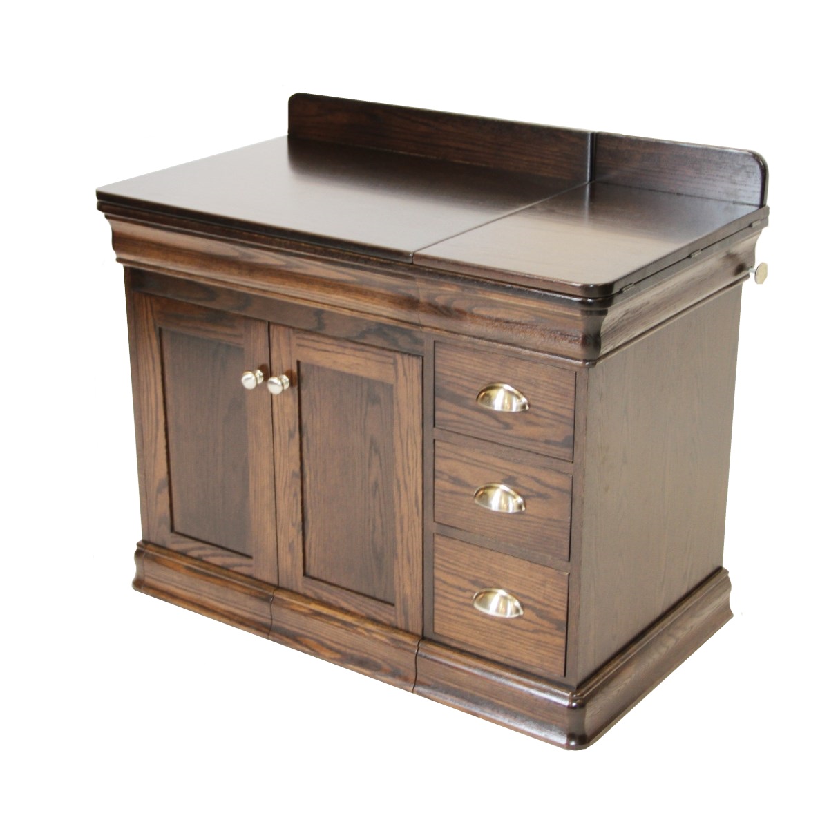 Single Pedestal Sewing Cabinet Image