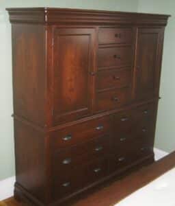 Custom Cherry Chateau Chifforobe Image