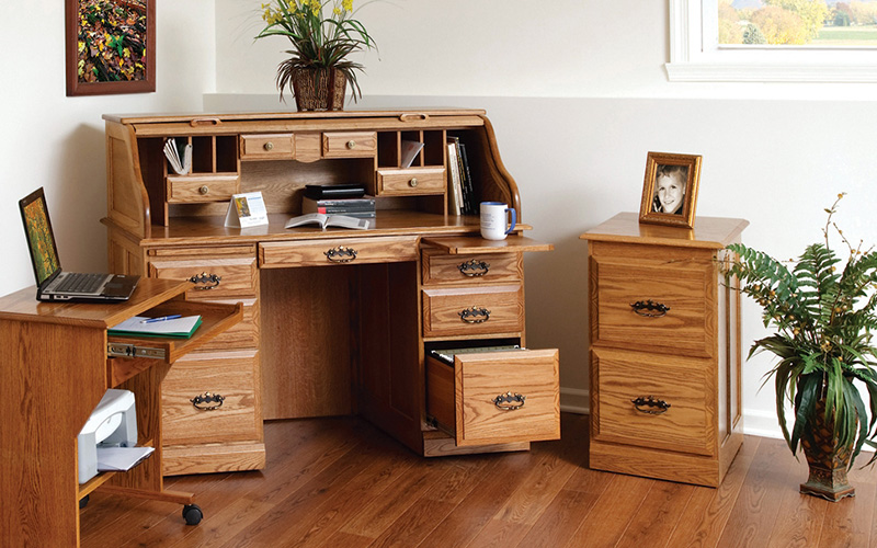 img office desks hardwood made