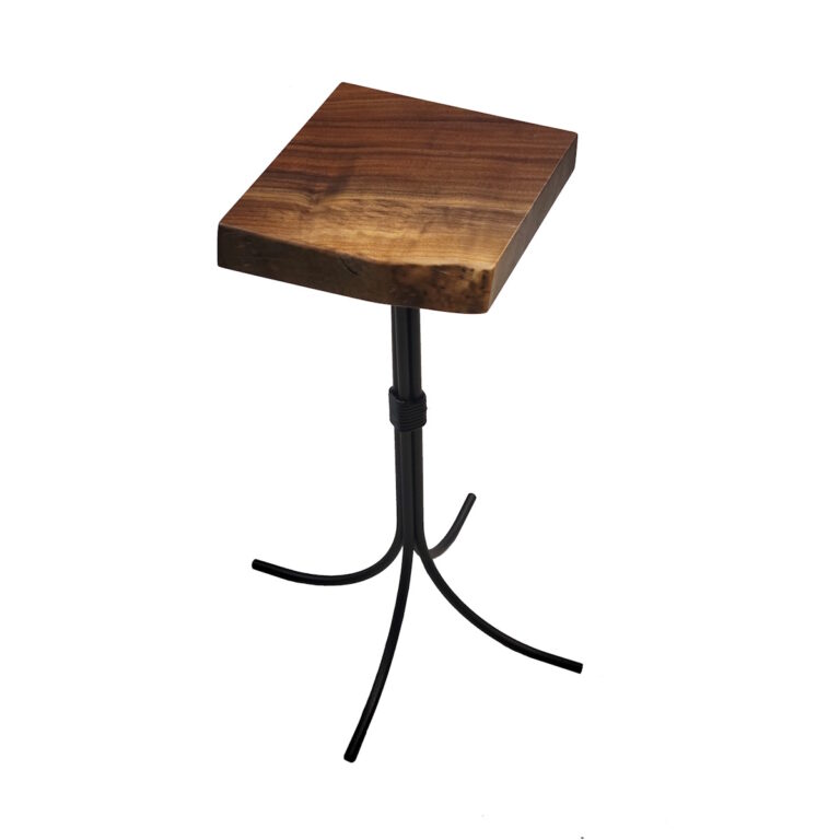 Walnut Live Edge Plant Stand