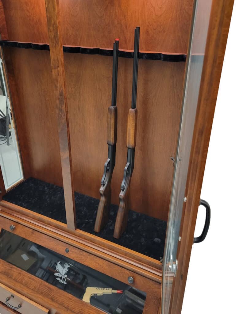 248 5027 10 Gun Cabinet Gun Detail