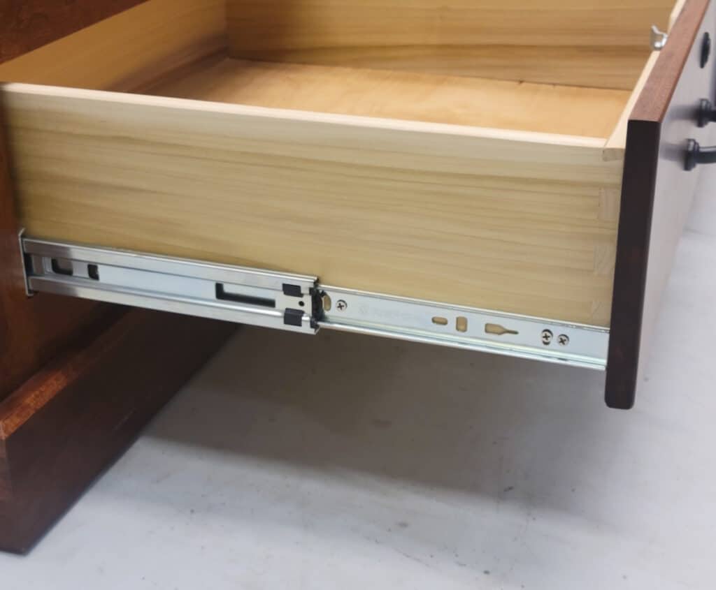 248 5027 Sap Cherry Roosevelt 10 Gun Cabinet Drawer Box