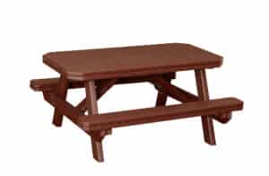 Child's Poly Picnic Table w/ Benches Image