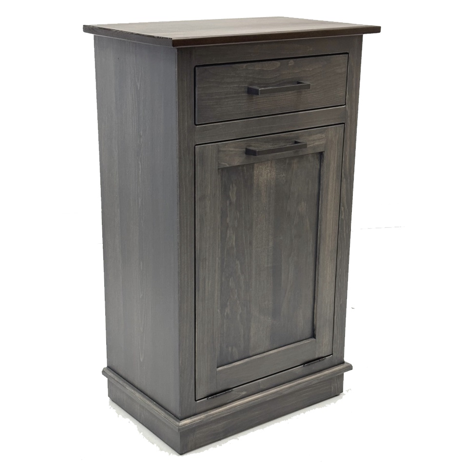 Trash Bin With Drawer Image