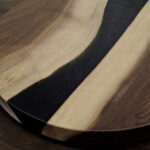 157 279 G Walnut Grey Epoxy Round Lazy Susan 2 WEB