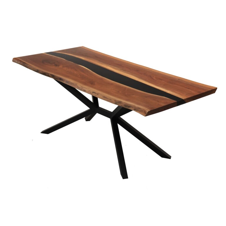 Walnut & Epoxy River Table