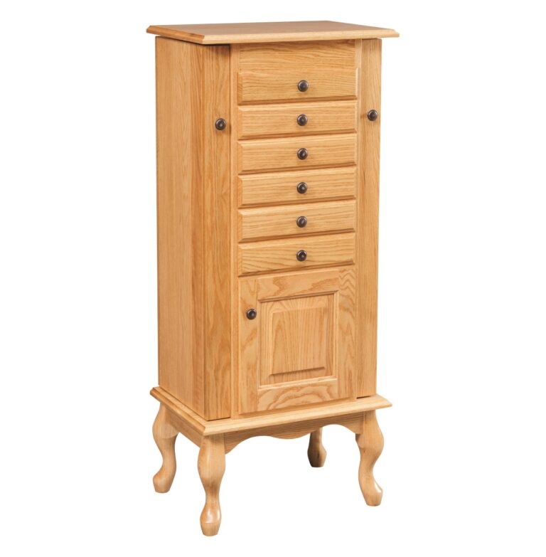 Queen Anne Jewelry Armoire