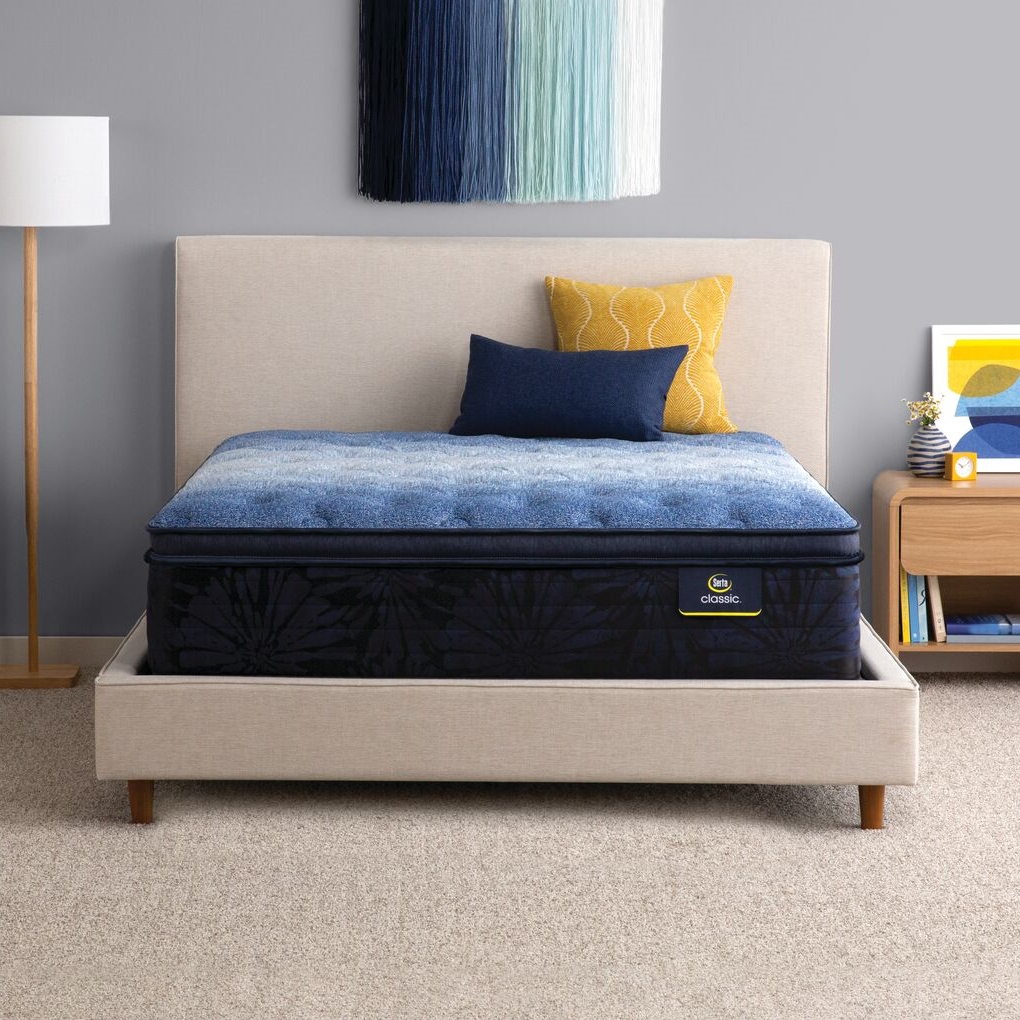 Serta Classic Brecon Plush Pillow Top Mattress Image