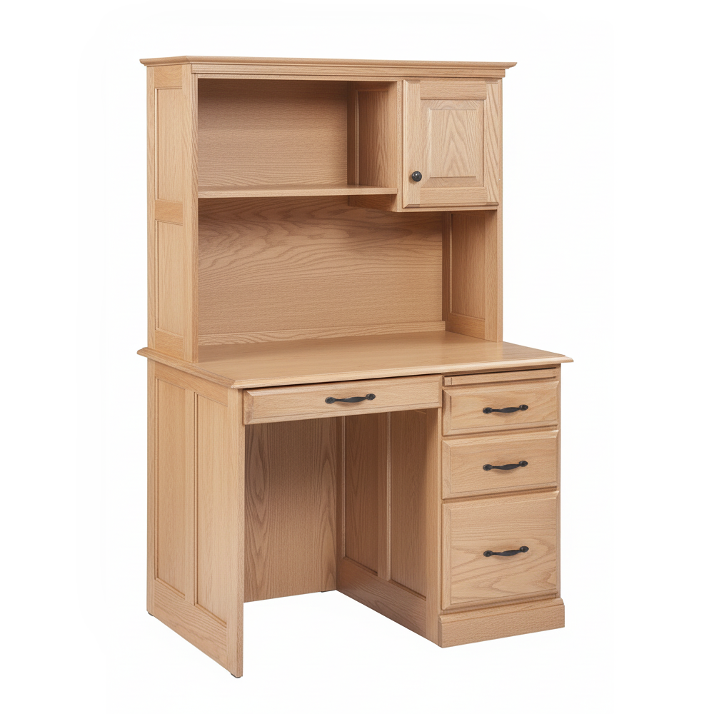 Traditional 40″ Desk & Hutch Image