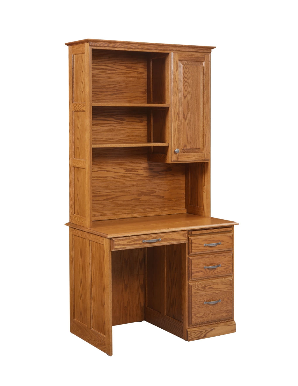 Traditional 40″ Desk & Tall Hutch Image