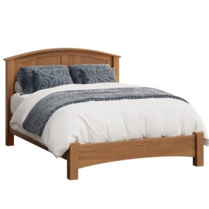 213 QS 9100 LF Buckeye Quick Ship Queen Bed Arch Headboard Low Footboard Final