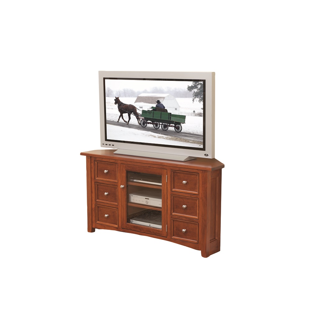 Garnet Hill Corner TV Stand Image